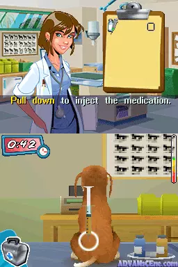 Image n° 3 - screenshots : Imagine - Animal Doctor Care Center (DSi Enhanced)